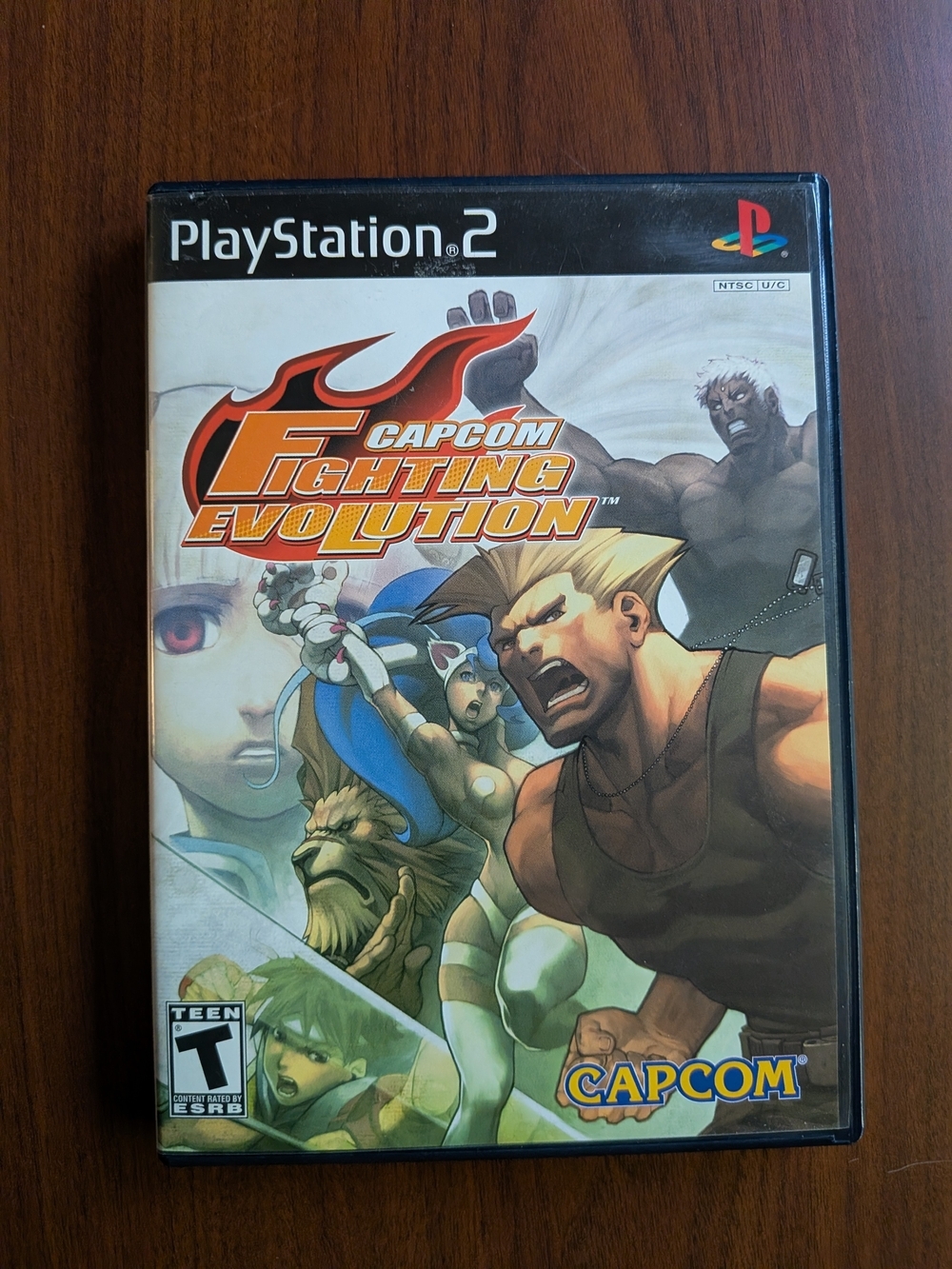 Capcom Fighting Evolution (PlayStation 2) - Complete